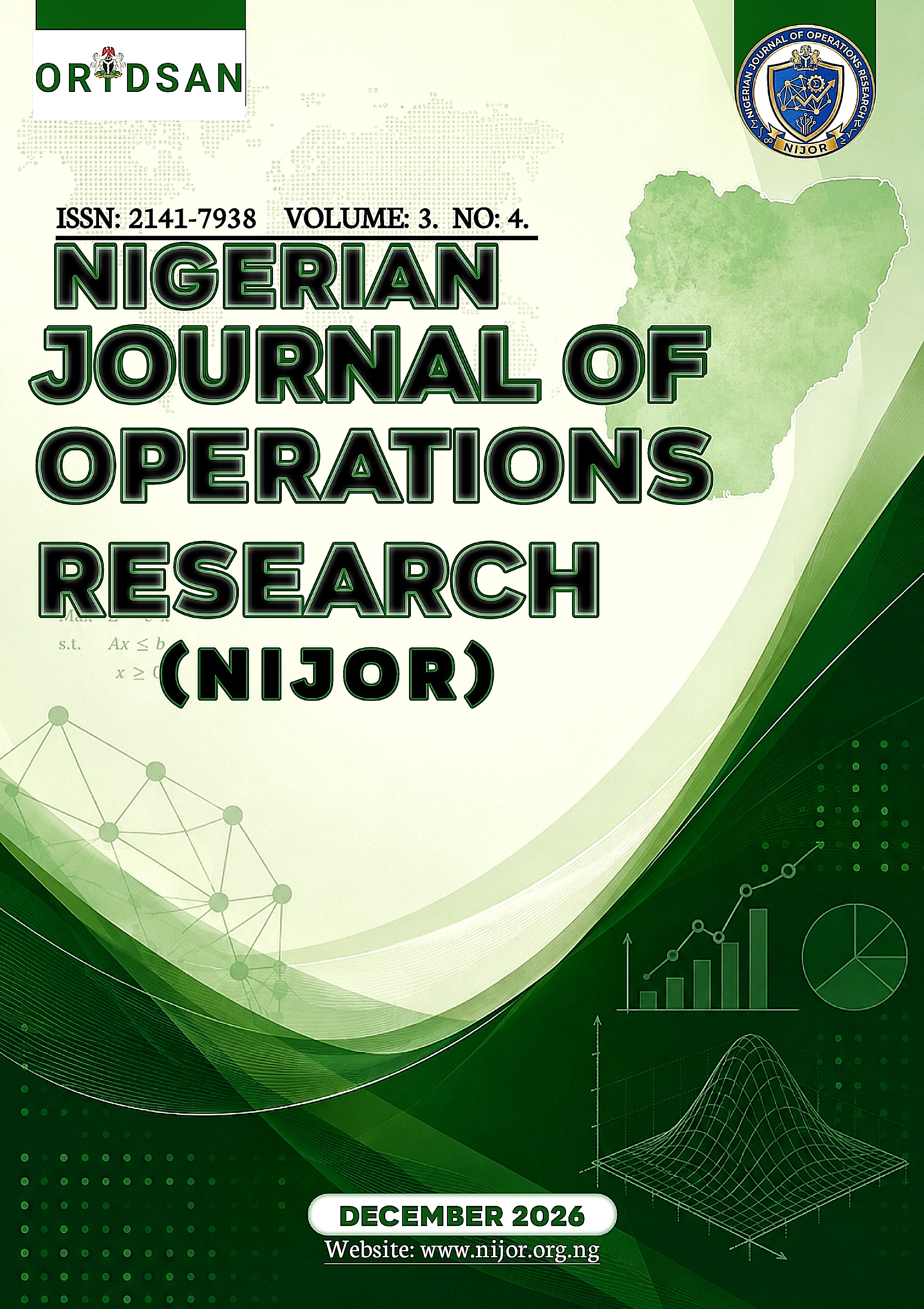 					Ansehen Bd. 3 Nr. 4 (2026): Nigerian Journal of Operations Research (NIJOR)
				